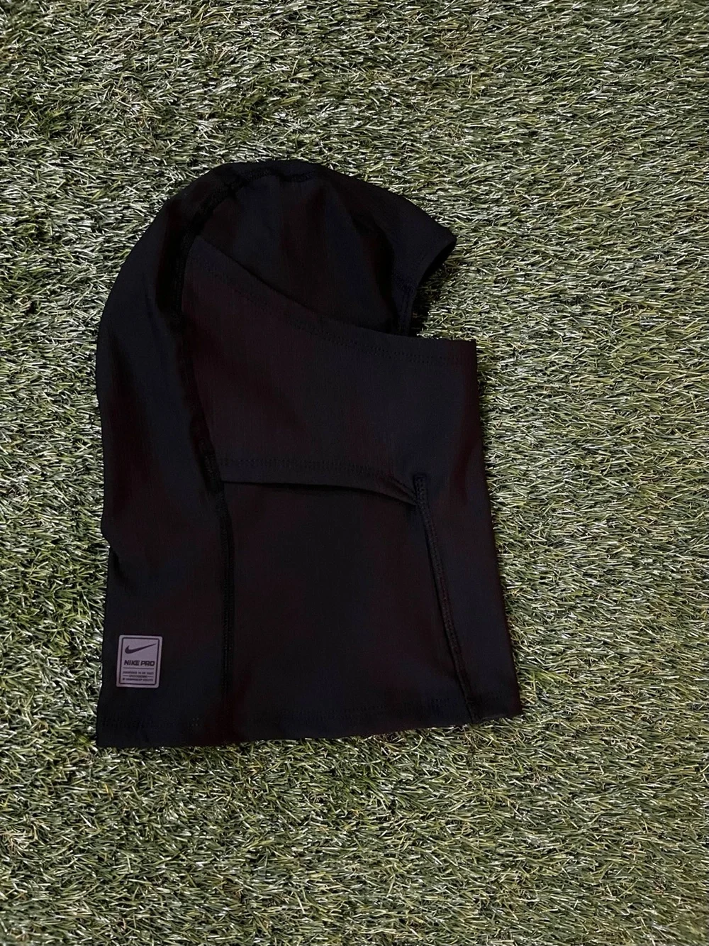 Nike Black Swoosh Performance Balaclava Hood